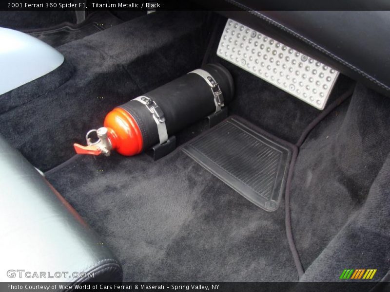  2001 360 Spider F1 Black Interior
