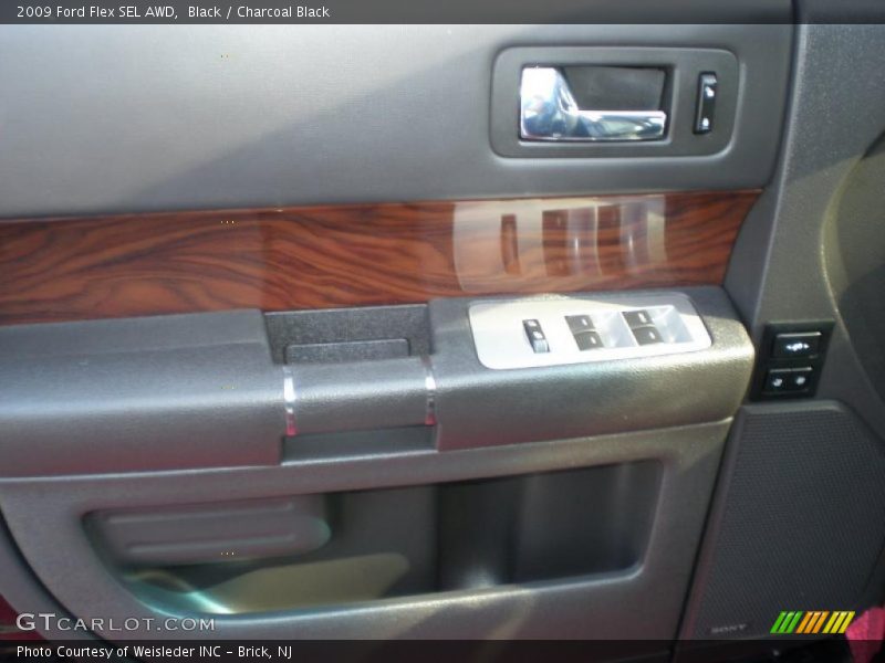Black / Charcoal Black 2009 Ford Flex SEL AWD