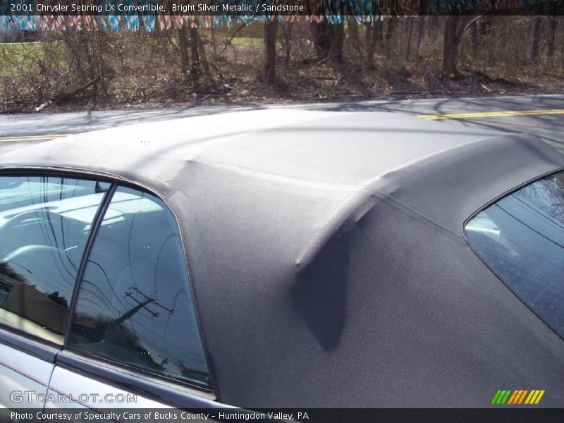Bright Silver Metallic / Sandstone 2001 Chrysler Sebring LX Convertible