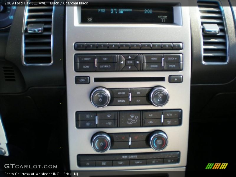 Black / Charcoal Black 2009 Ford Flex SEL AWD