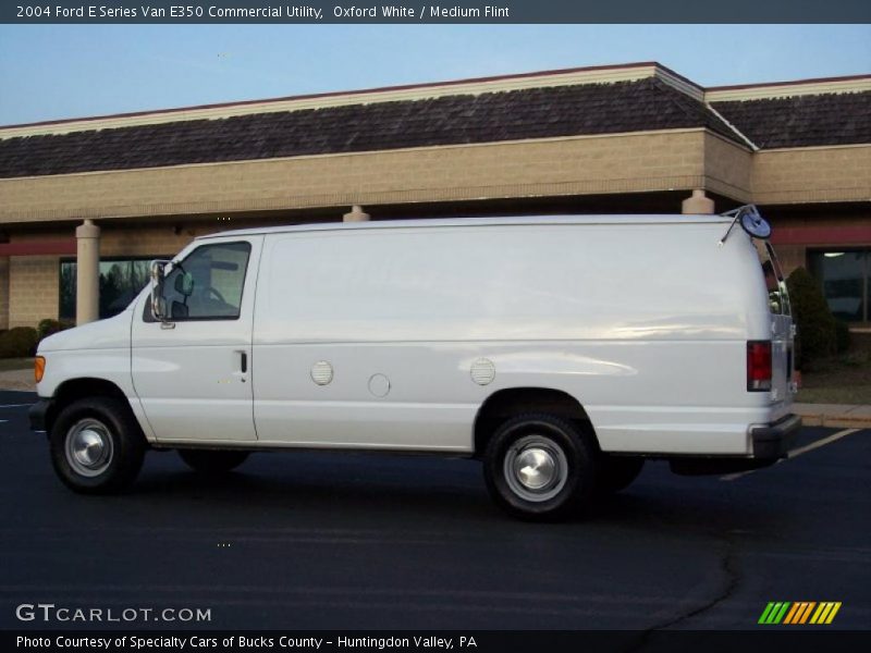 Oxford White / Medium Flint 2004 Ford E Series Van E350 Commercial Utility