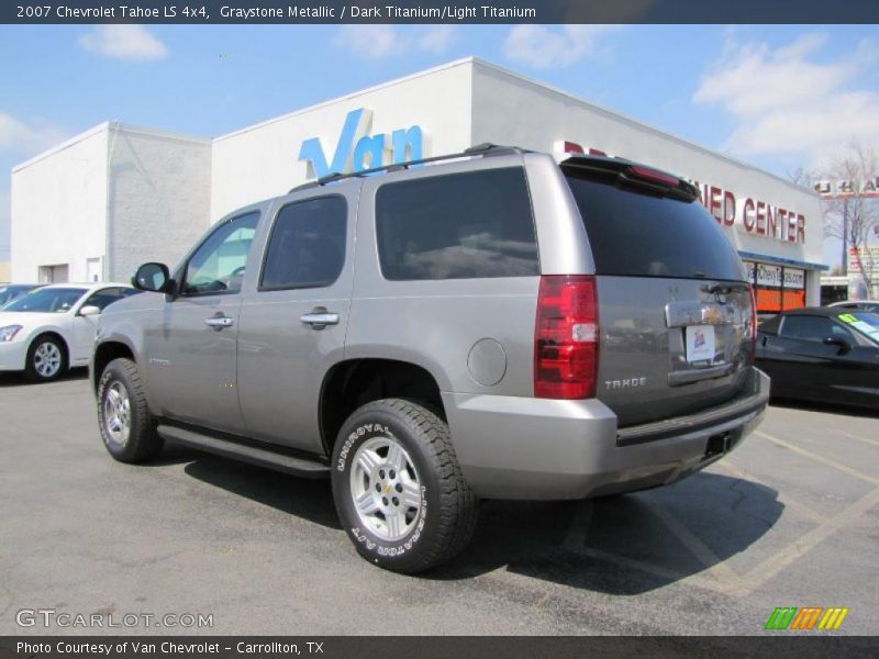 Graystone Metallic / Dark Titanium/Light Titanium 2007 Chevrolet Tahoe LS 4x4
