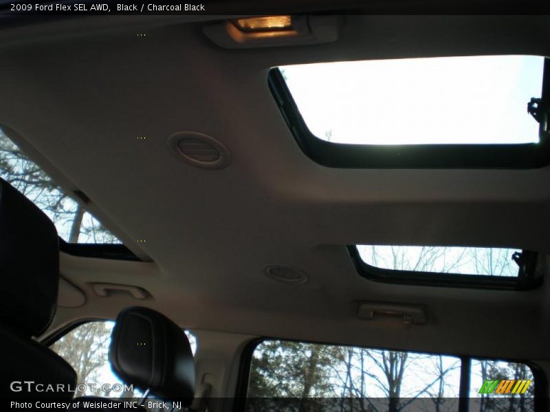 Black / Charcoal Black 2009 Ford Flex SEL AWD