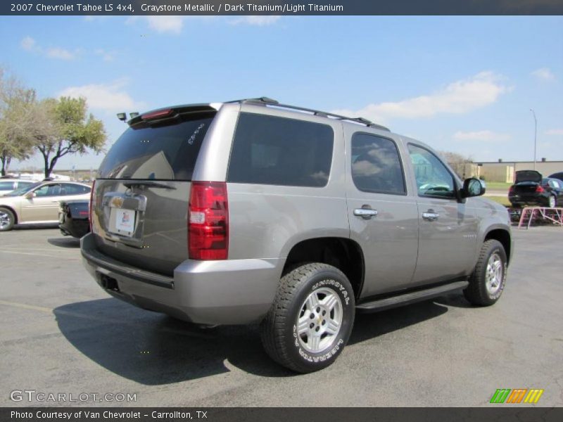 Graystone Metallic / Dark Titanium/Light Titanium 2007 Chevrolet Tahoe LS 4x4