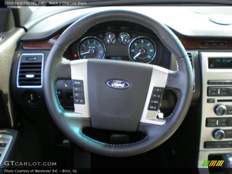 Black / Charcoal Black 2009 Ford Flex SEL AWD
