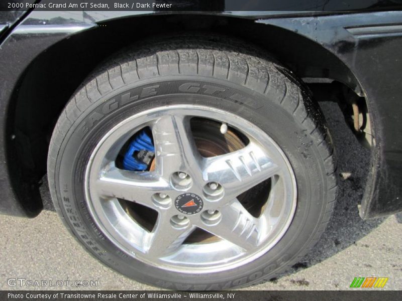 Black / Dark Pewter 2000 Pontiac Grand Am GT Sedan