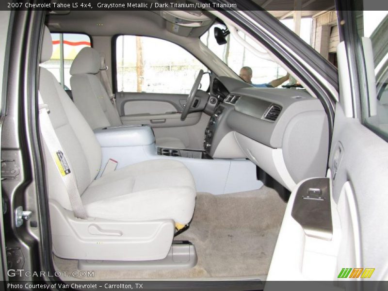 Graystone Metallic / Dark Titanium/Light Titanium 2007 Chevrolet Tahoe LS 4x4