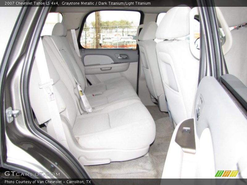 Graystone Metallic / Dark Titanium/Light Titanium 2007 Chevrolet Tahoe LS 4x4