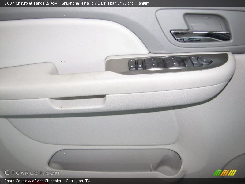 Graystone Metallic / Dark Titanium/Light Titanium 2007 Chevrolet Tahoe LS 4x4