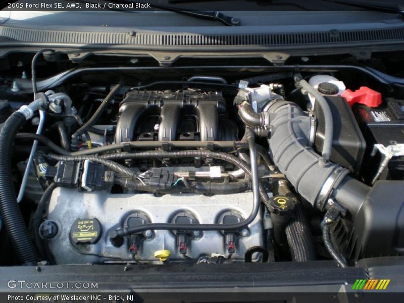 Black / Charcoal Black 2009 Ford Flex SEL AWD
