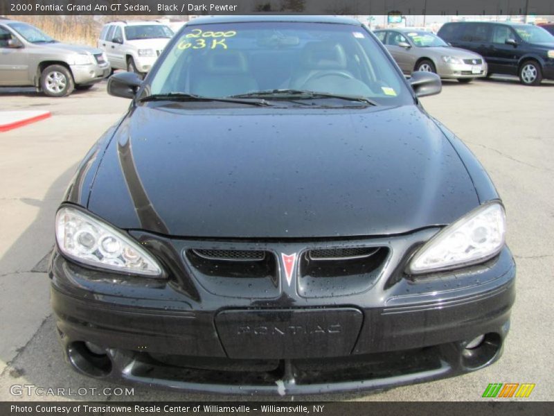 Black / Dark Pewter 2000 Pontiac Grand Am GT Sedan
