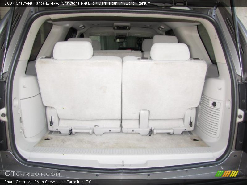 Graystone Metallic / Dark Titanium/Light Titanium 2007 Chevrolet Tahoe LS 4x4