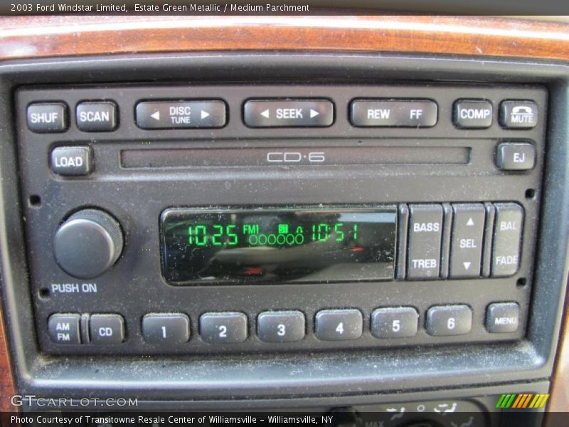 Estate Green Metallic / Medium Parchment 2003 Ford Windstar Limited