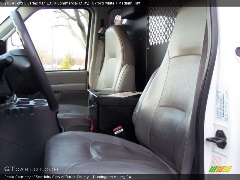Oxford White / Medium Flint 2004 Ford E Series Van E350 Commercial Utility