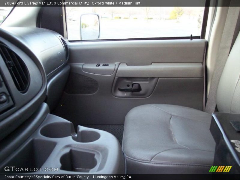 Oxford White / Medium Flint 2004 Ford E Series Van E350 Commercial Utility