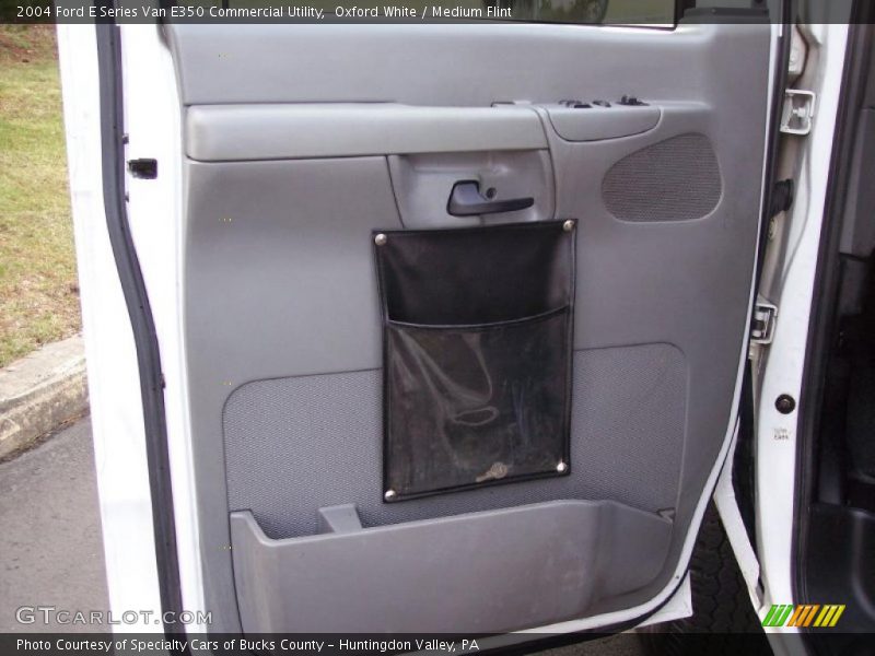 Oxford White / Medium Flint 2004 Ford E Series Van E350 Commercial Utility