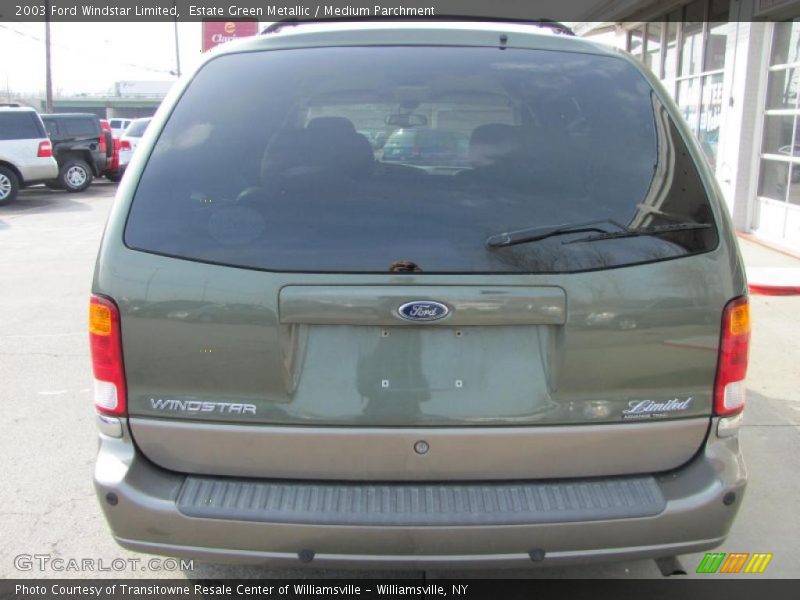 Estate Green Metallic / Medium Parchment 2003 Ford Windstar Limited