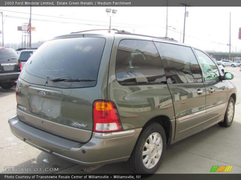 Estate Green Metallic / Medium Parchment 2003 Ford Windstar Limited