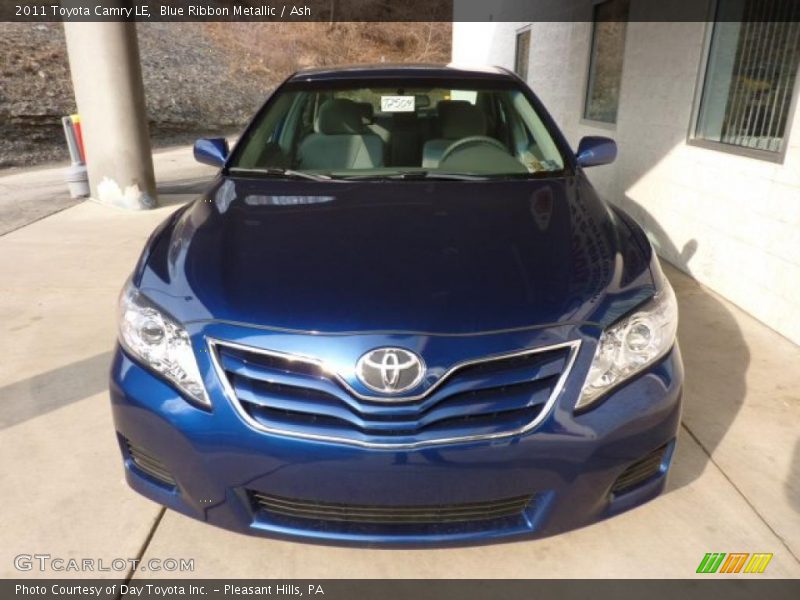 Blue Ribbon Metallic / Ash 2011 Toyota Camry LE
