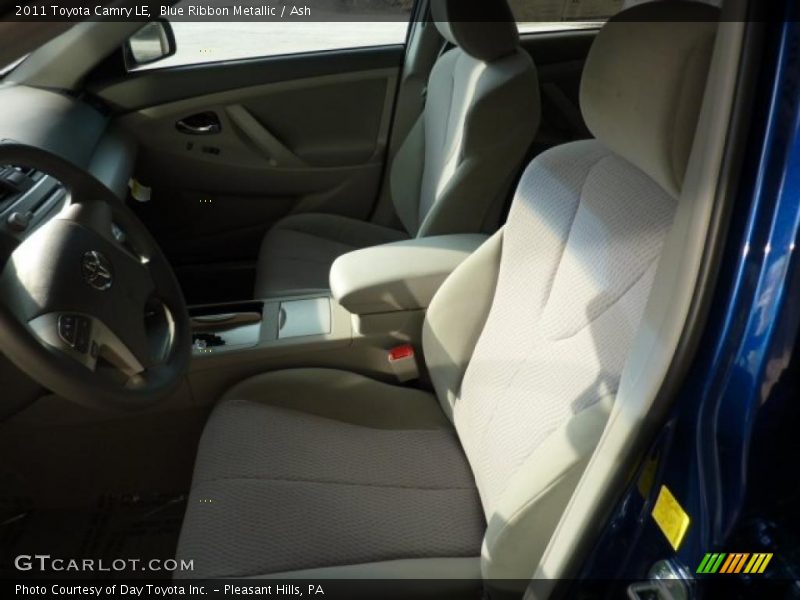 Blue Ribbon Metallic / Ash 2011 Toyota Camry LE