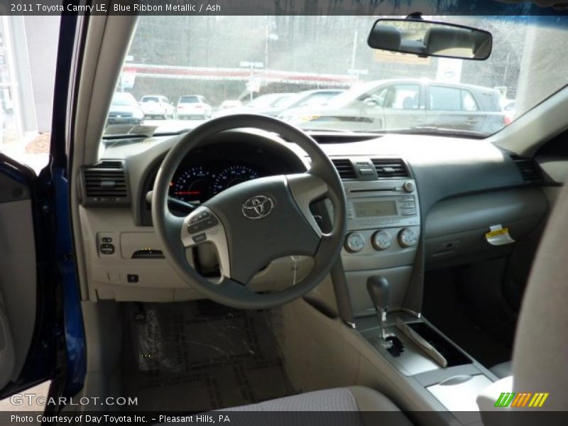 Blue Ribbon Metallic / Ash 2011 Toyota Camry LE