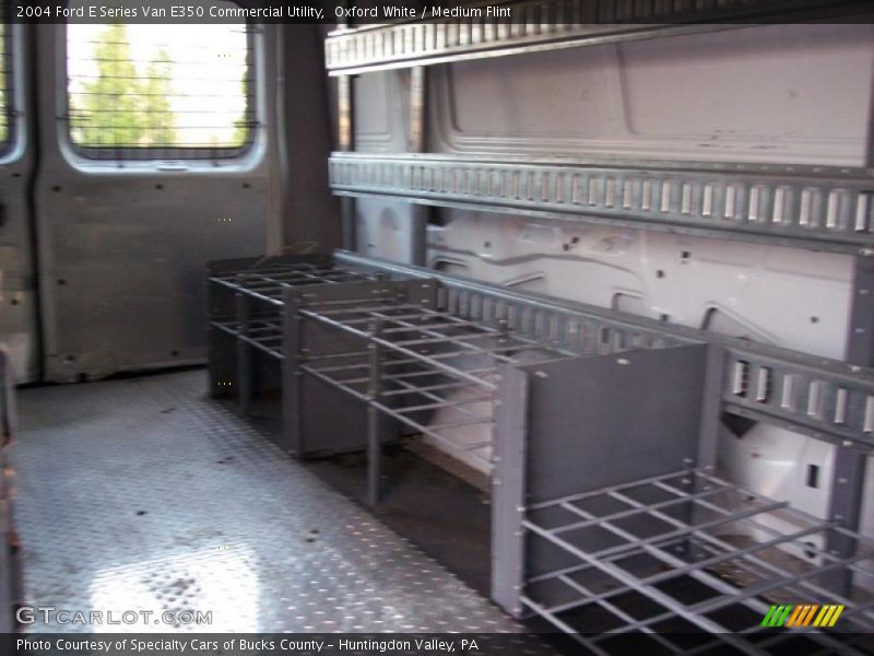 Oxford White / Medium Flint 2004 Ford E Series Van E350 Commercial Utility