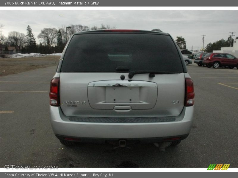 Platinum Metallic / Gray 2006 Buick Rainier CXL AWD