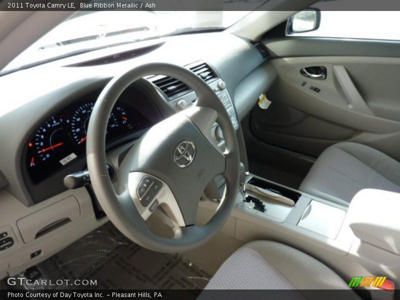 Blue Ribbon Metallic / Ash 2011 Toyota Camry LE