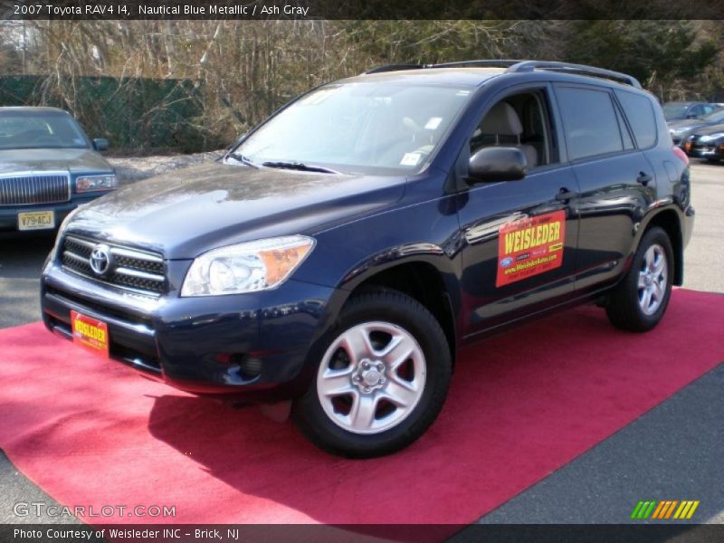 Nautical Blue Metallic / Ash Gray 2007 Toyota RAV4 I4