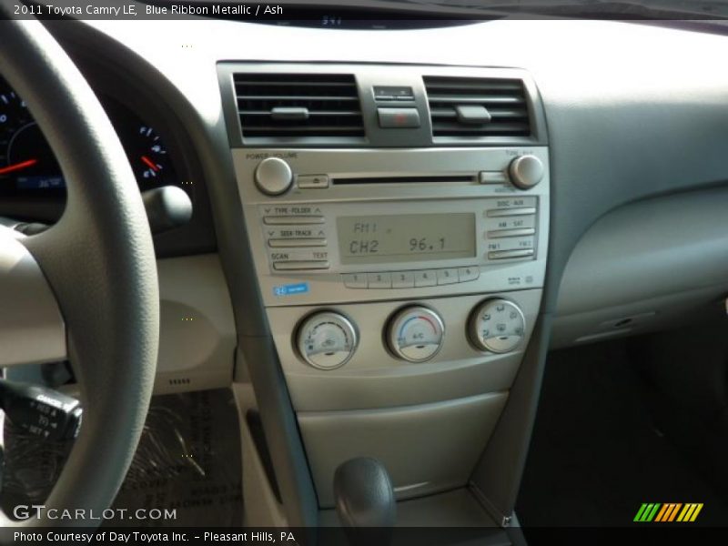 Blue Ribbon Metallic / Ash 2011 Toyota Camry LE