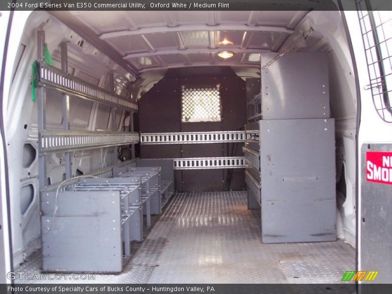 Oxford White / Medium Flint 2004 Ford E Series Van E350 Commercial Utility