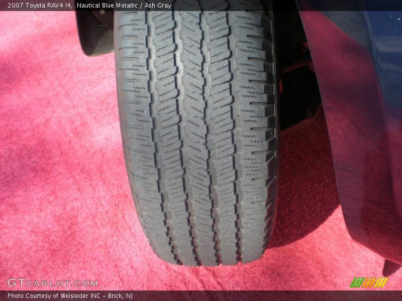 Nautical Blue Metallic / Ash Gray 2007 Toyota RAV4 I4