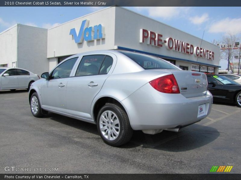 Silver Ice Metallic / Gray 2010 Chevrolet Cobalt LS Sedan