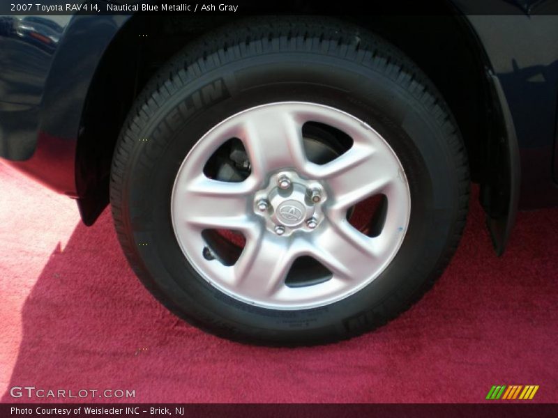 Nautical Blue Metallic / Ash Gray 2007 Toyota RAV4 I4