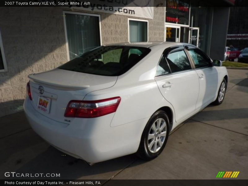 Super White / Ash 2007 Toyota Camry XLE V6