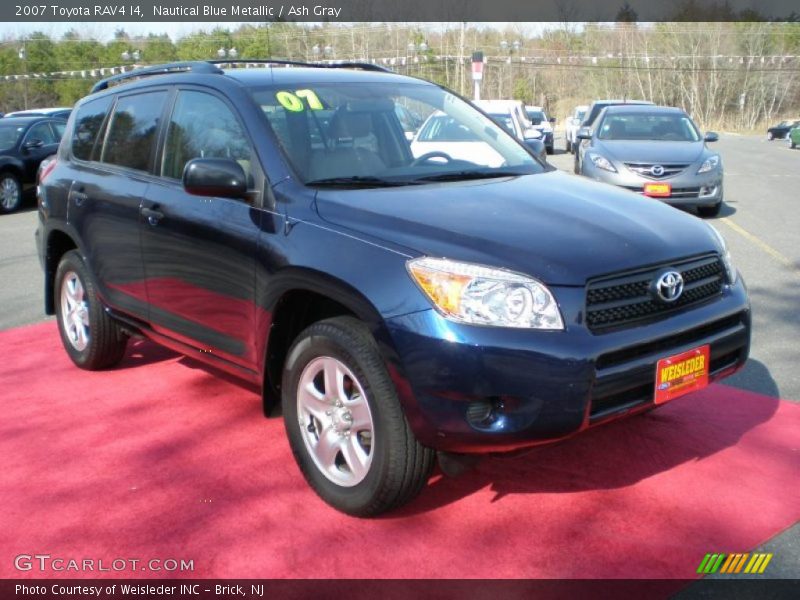 Nautical Blue Metallic / Ash Gray 2007 Toyota RAV4 I4