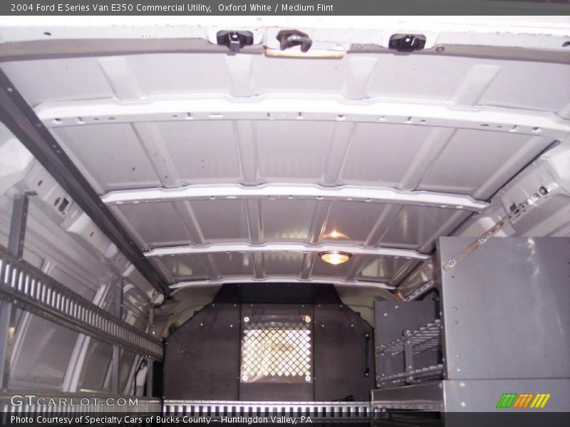 Oxford White / Medium Flint 2004 Ford E Series Van E350 Commercial Utility