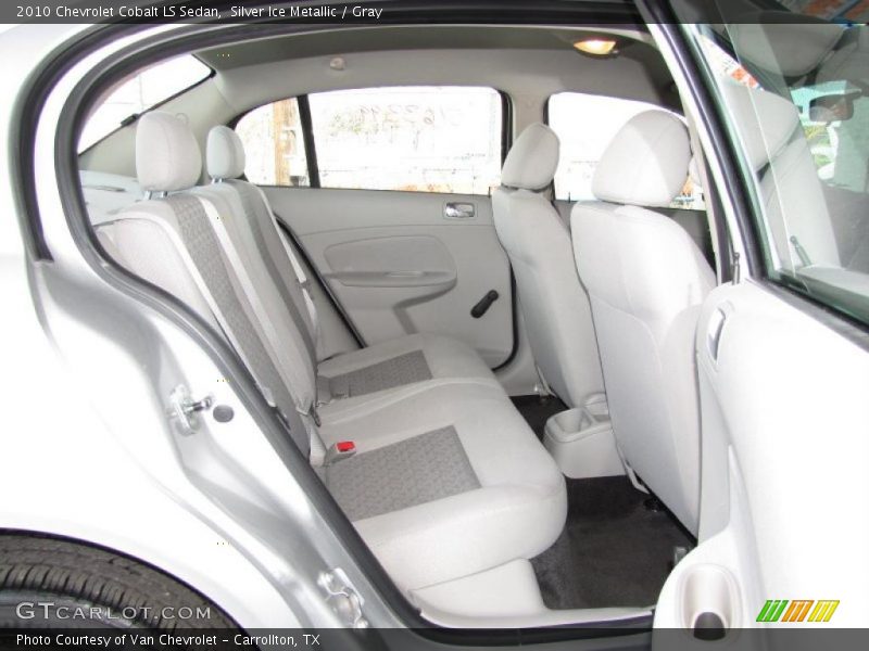 Silver Ice Metallic / Gray 2010 Chevrolet Cobalt LS Sedan