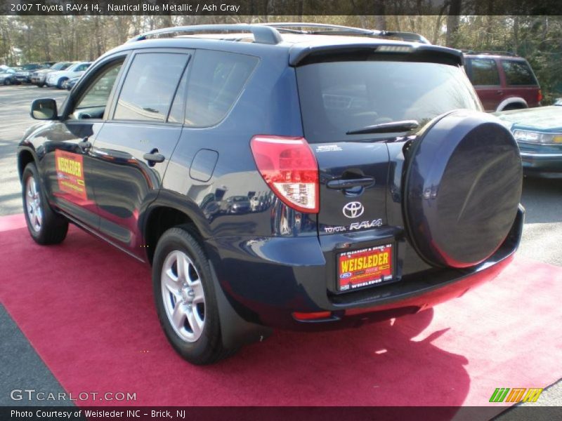Nautical Blue Metallic / Ash Gray 2007 Toyota RAV4 I4