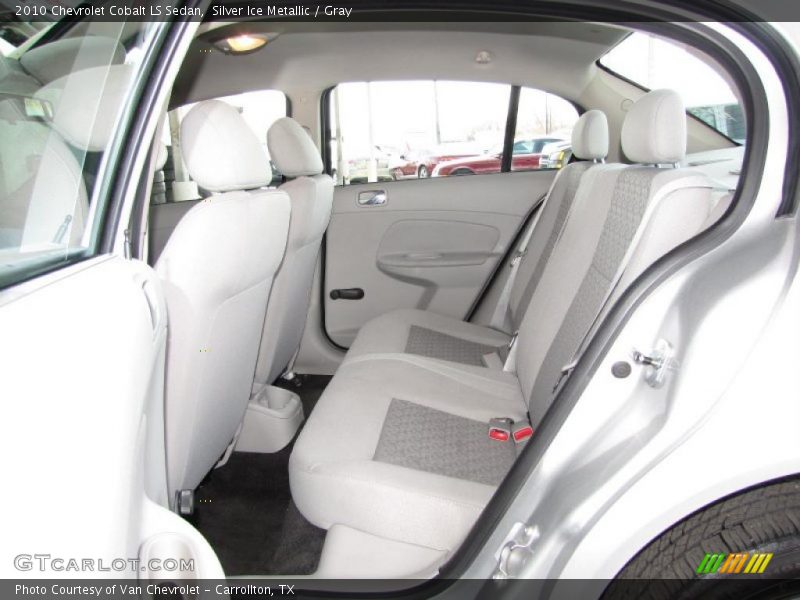 Silver Ice Metallic / Gray 2010 Chevrolet Cobalt LS Sedan