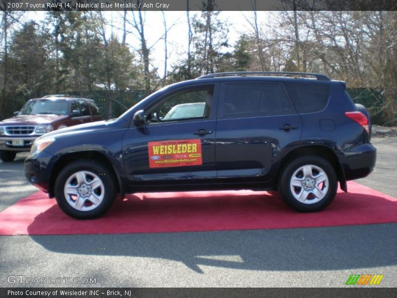 Nautical Blue Metallic / Ash Gray 2007 Toyota RAV4 I4