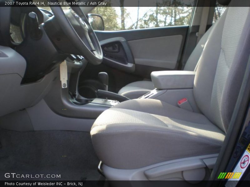 Nautical Blue Metallic / Ash Gray 2007 Toyota RAV4 I4