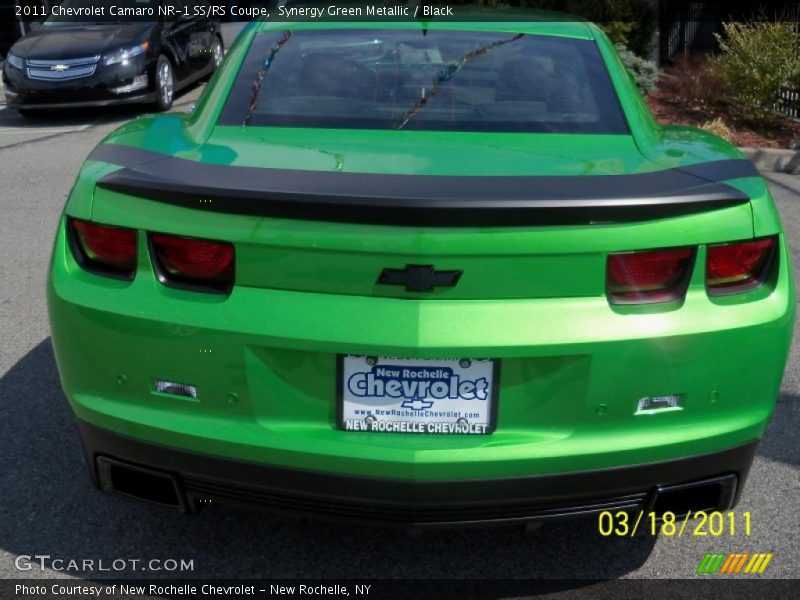 Synergy Green Metallic / Black 2011 Chevrolet Camaro NR-1 SS/RS Coupe