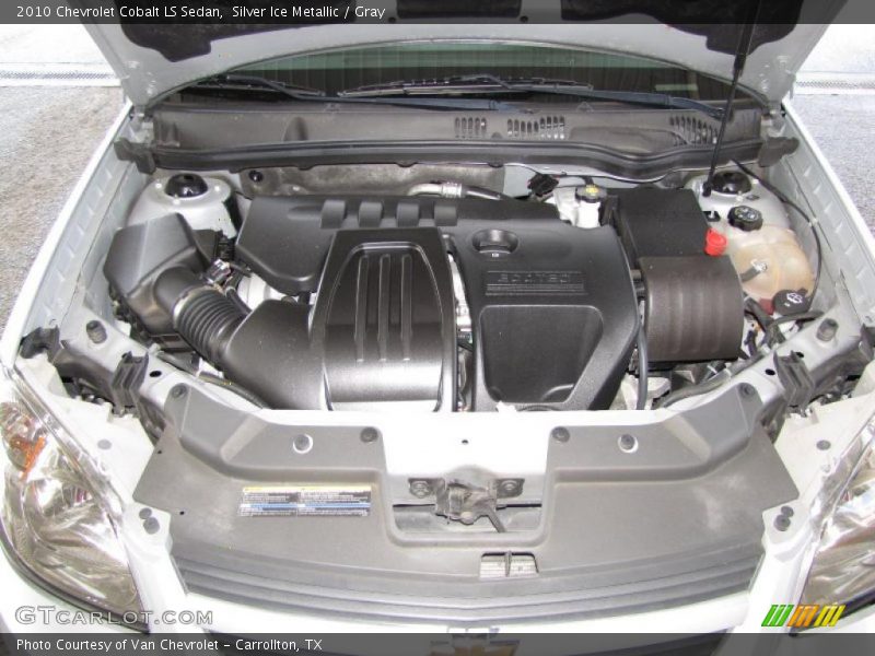 Silver Ice Metallic / Gray 2010 Chevrolet Cobalt LS Sedan