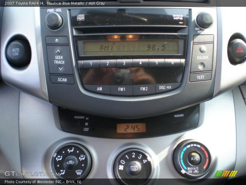 Nautical Blue Metallic / Ash Gray 2007 Toyota RAV4 I4