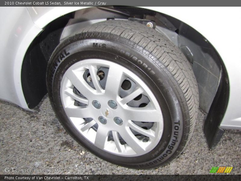 Silver Ice Metallic / Gray 2010 Chevrolet Cobalt LS Sedan
