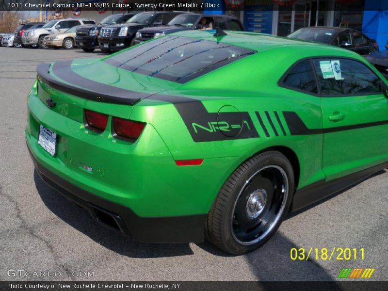 Synergy Green Metallic / Black 2011 Chevrolet Camaro NR-1 SS/RS Coupe