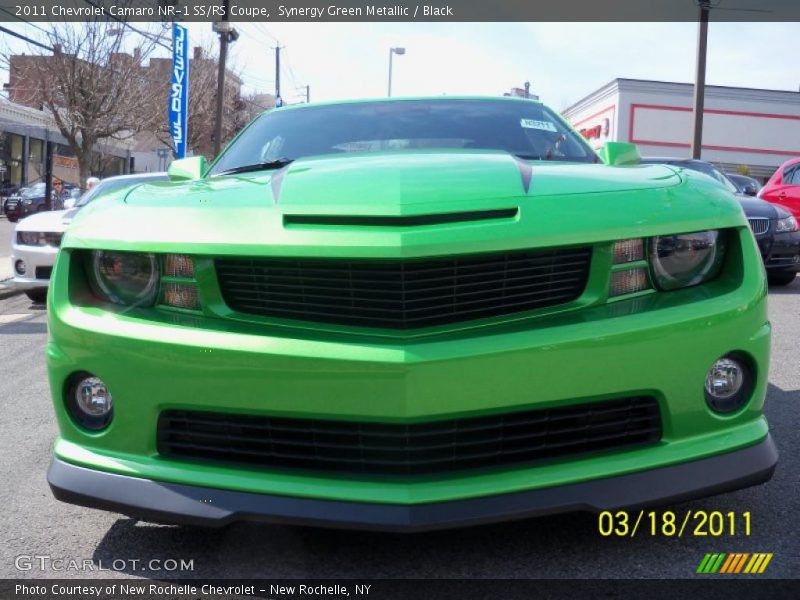 Synergy Green Metallic / Black 2011 Chevrolet Camaro NR-1 SS/RS Coupe