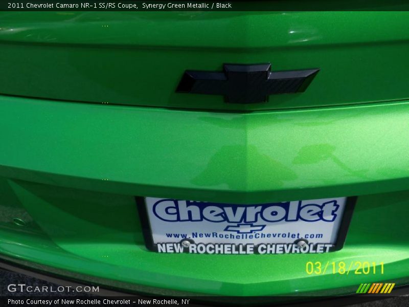 Synergy Green Metallic / Black 2011 Chevrolet Camaro NR-1 SS/RS Coupe