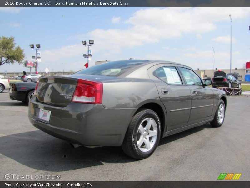 Dark Titanium Metallic / Dark Slate Gray 2010 Dodge Charger SXT